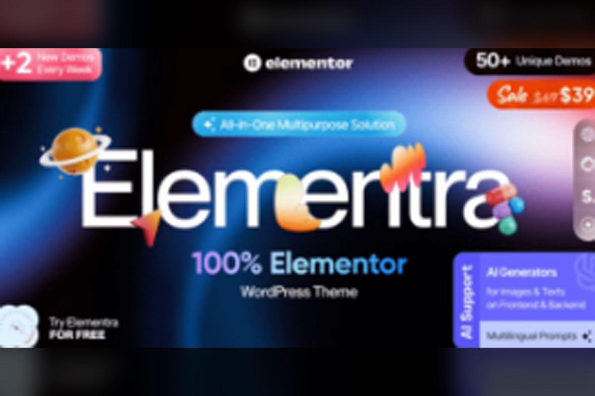 Elementra – Elementor WordPress Theme v2.0.2