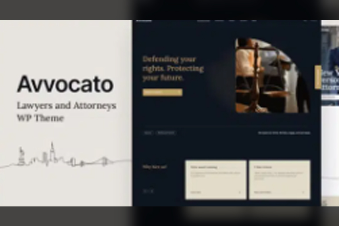 Avvocato – Law Firm WordPress Theme v8.11