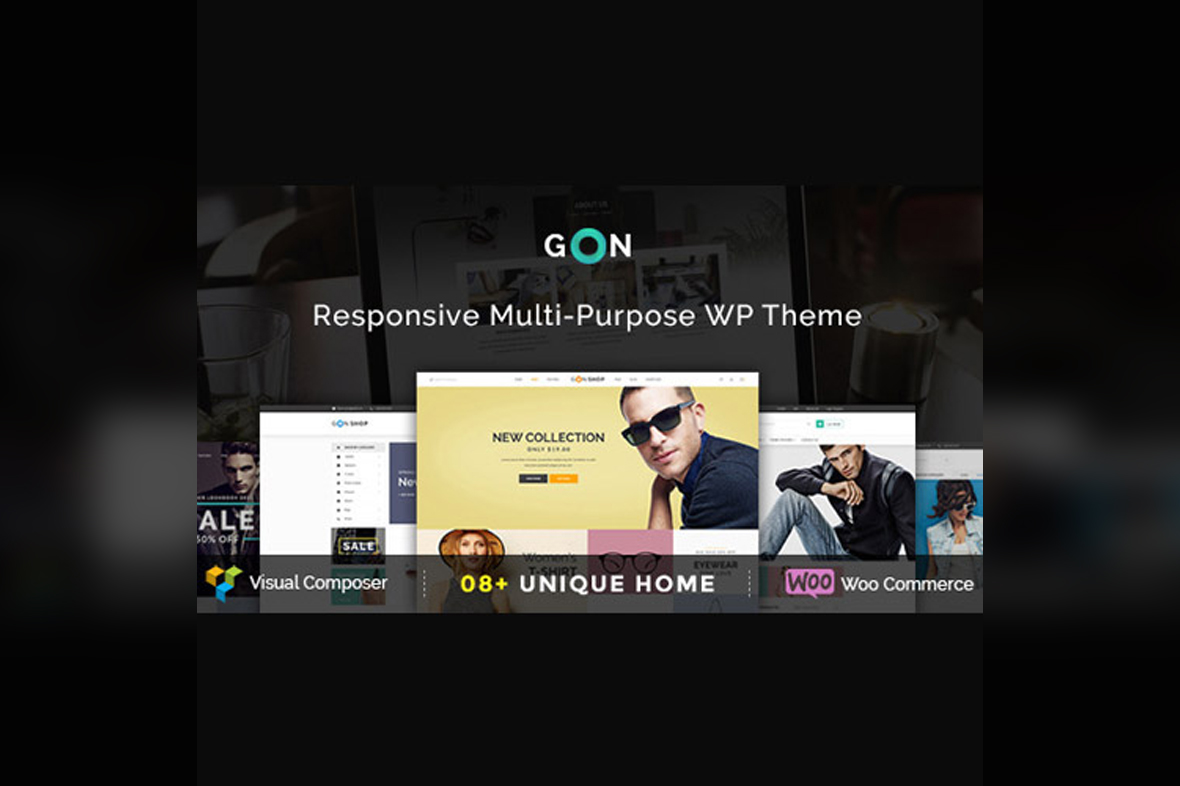 Gon Responsive Multi-Purpose WordPress Theme v2.4.3
