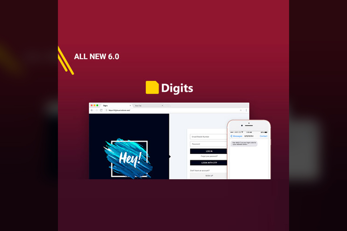 Digits WordPress Mobile Number Signup and Login v8.4.7