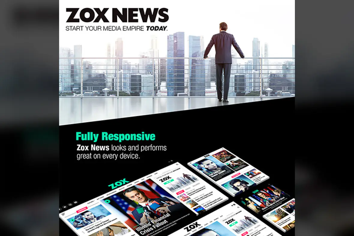 Zox News – Professional WordPress News & Magazine Theme v3.17.1