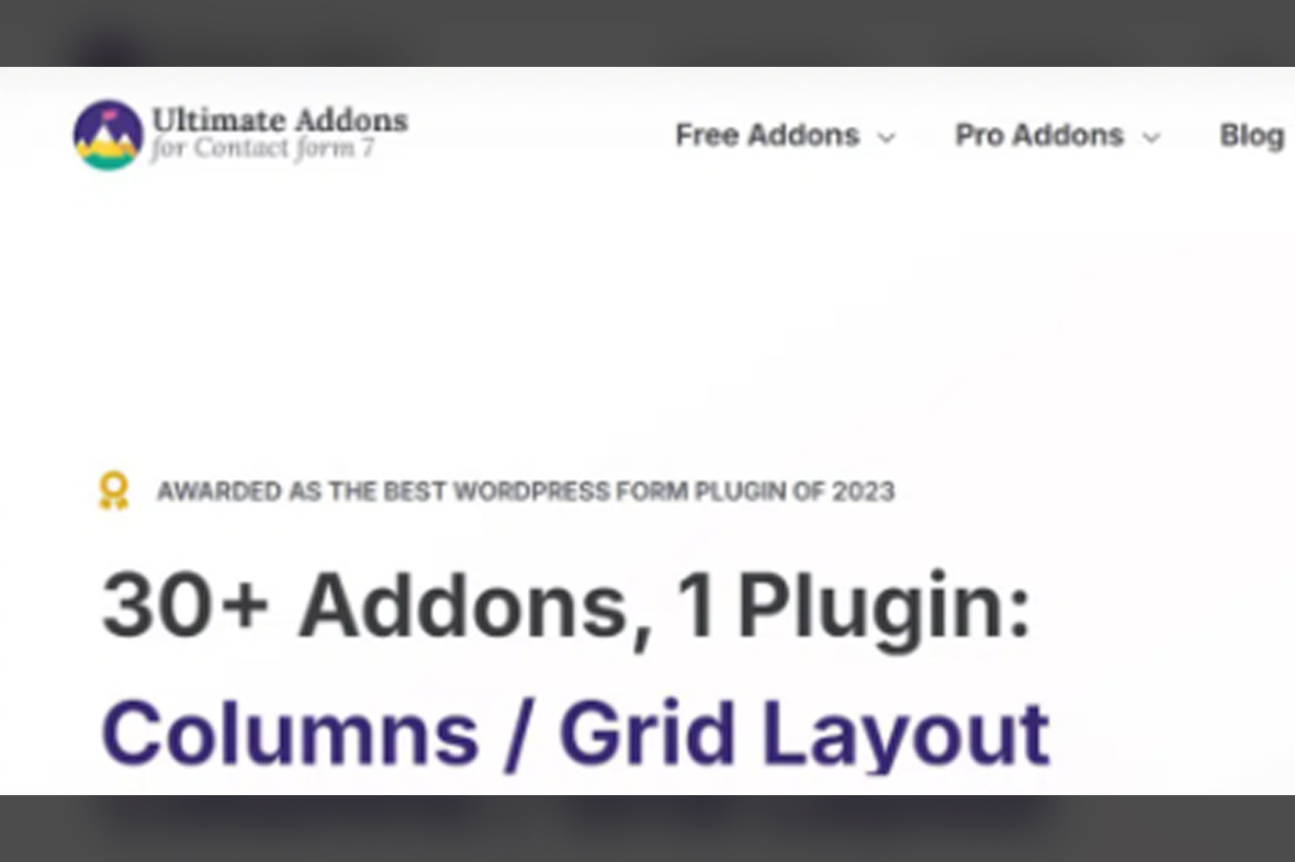 Ultimate Addons for Contact Form 7 v1.8.7