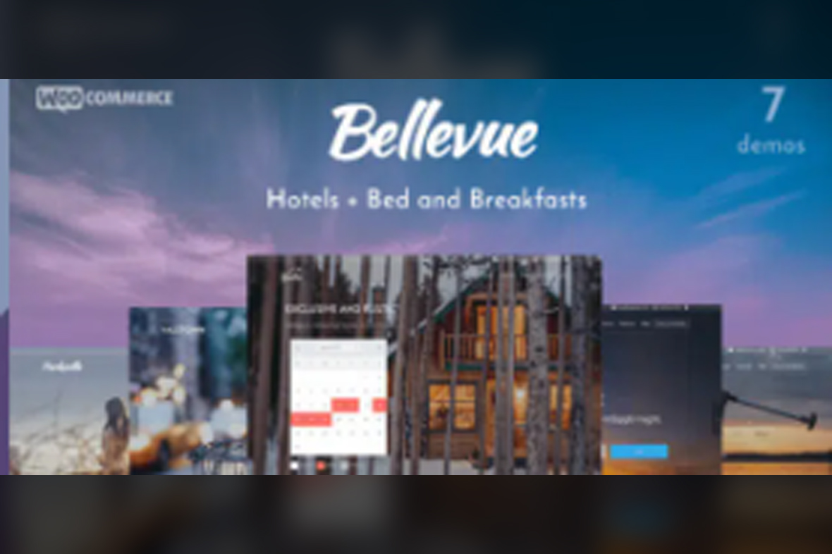 Bellevue – Hotel Bed and Breakfast Booking Calendar Theme v4.2.21