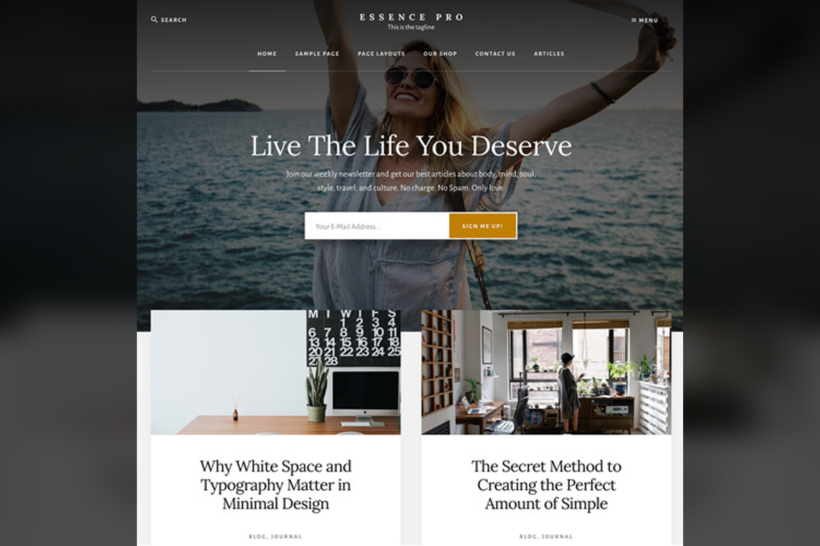 StudioPress Essence Pro Genesis WordPress Theme v1.5.3