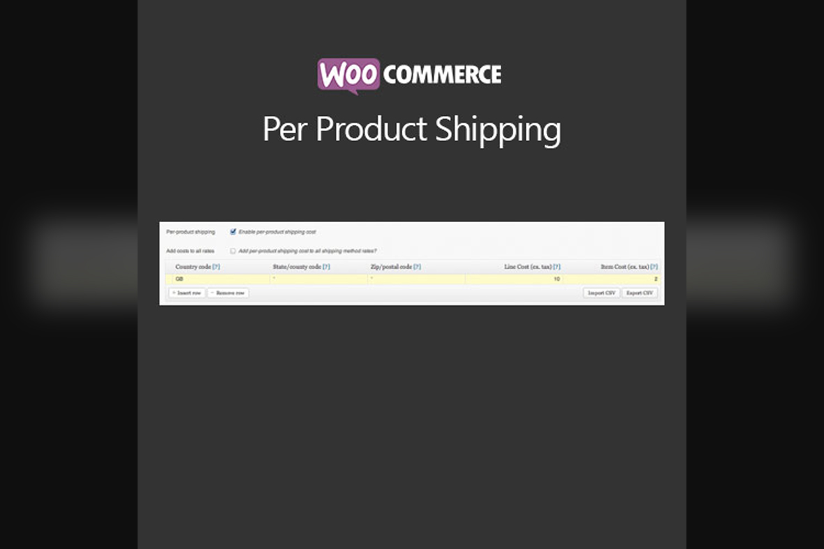 WooCommerce Per Product Shipping v2.8.4