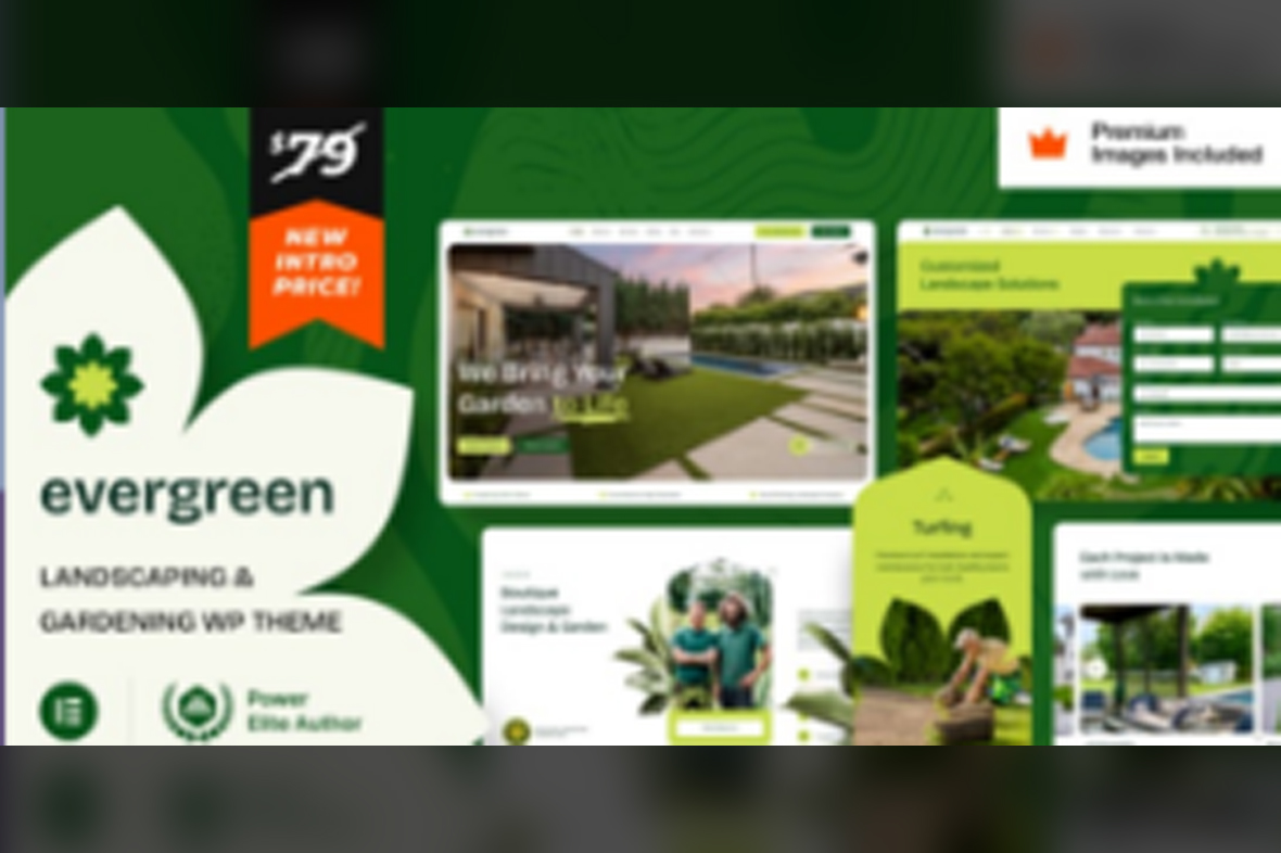 EverGreen – Landscaping Gardening WordPress Theme v18