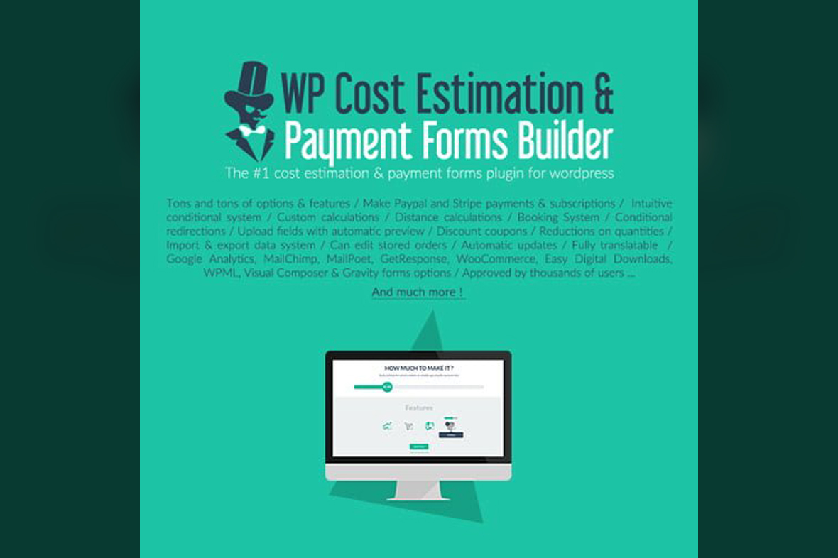 WP Cost Estimation & Payment Forms Builder v10.2.1
