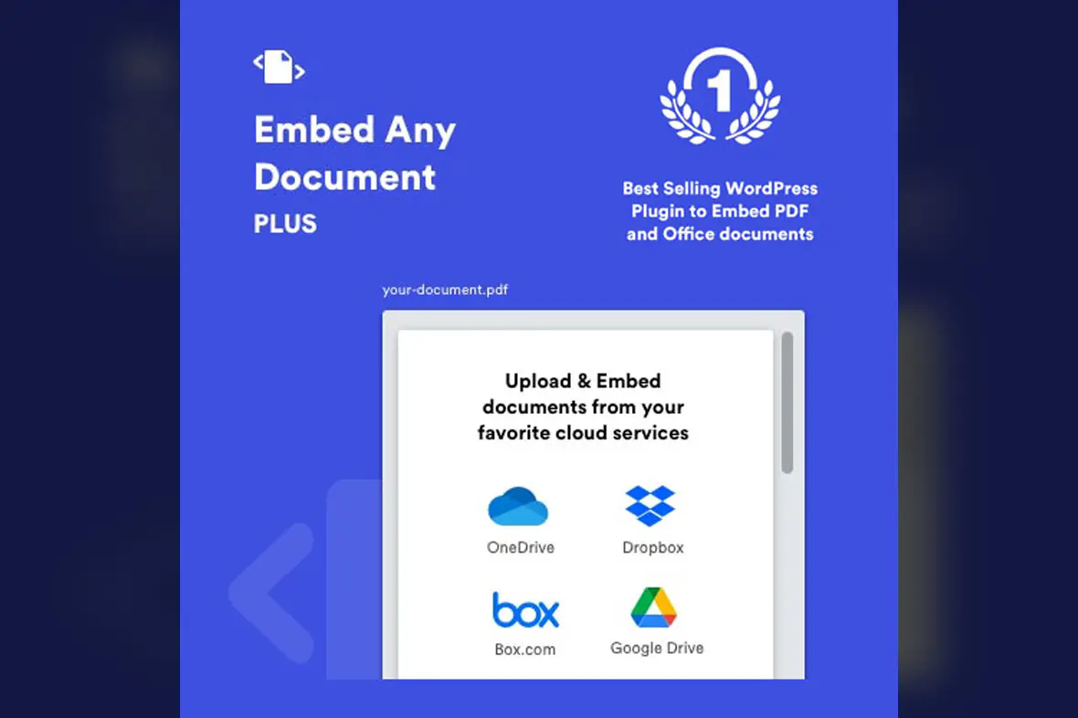 Embed Any Document Plus – WordPress Plugin v2.8.5