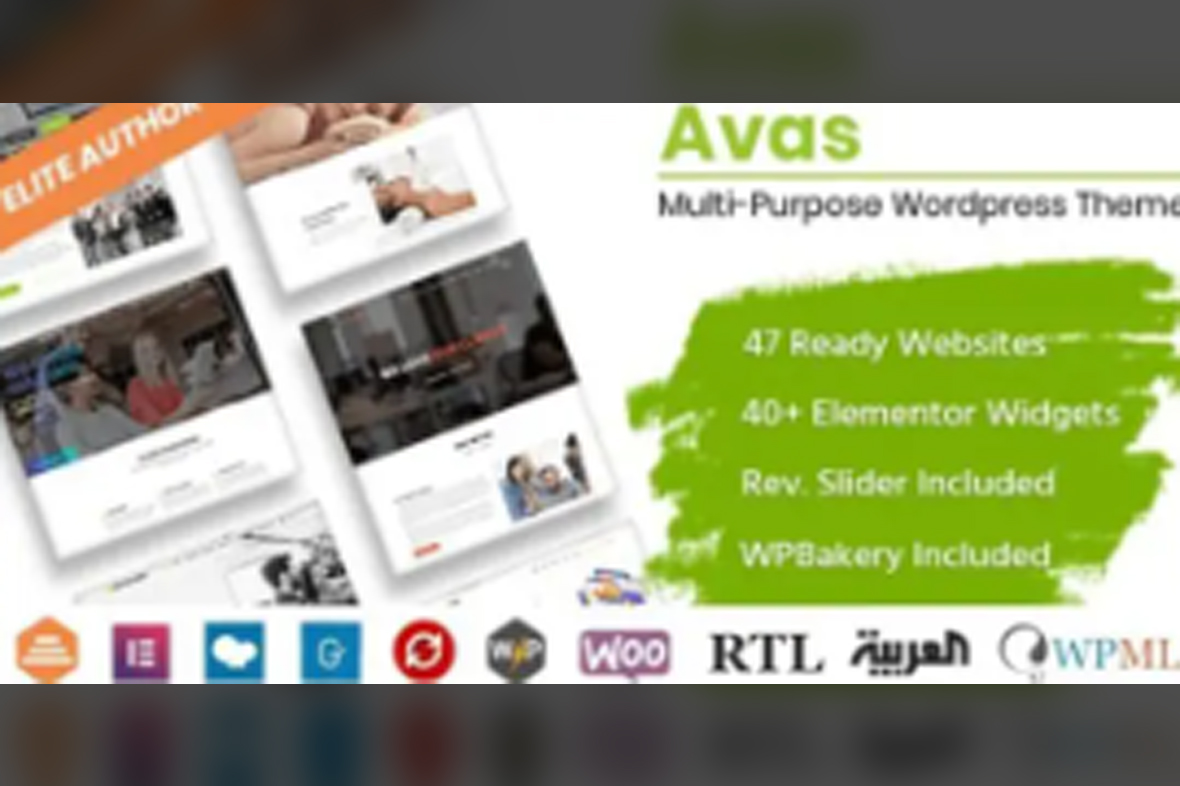 Avas Multi Purpose WordPress Theme v6.7.15