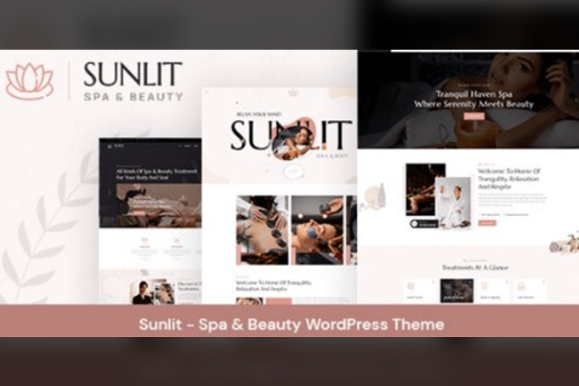 Sunlit – Spa and Beauty WordPress Theme v1.1.2
