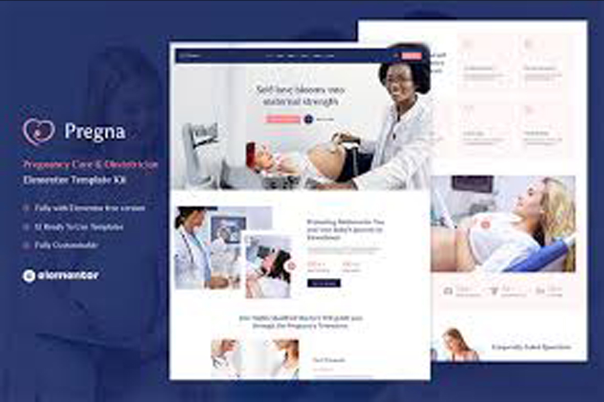 Pregna – Prenatal Care and Obstetrician Elementor Template Kit June 19, 2025