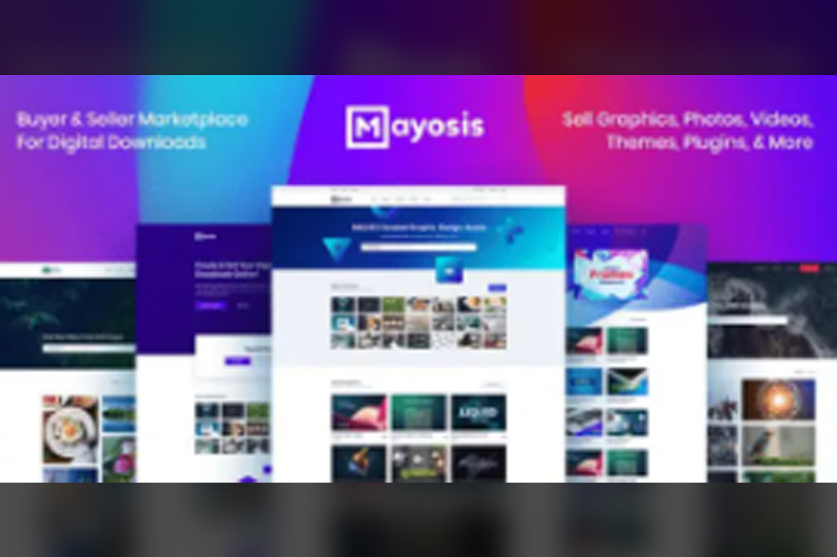 Mayosis Digital Marketplace Theme v5.4.6