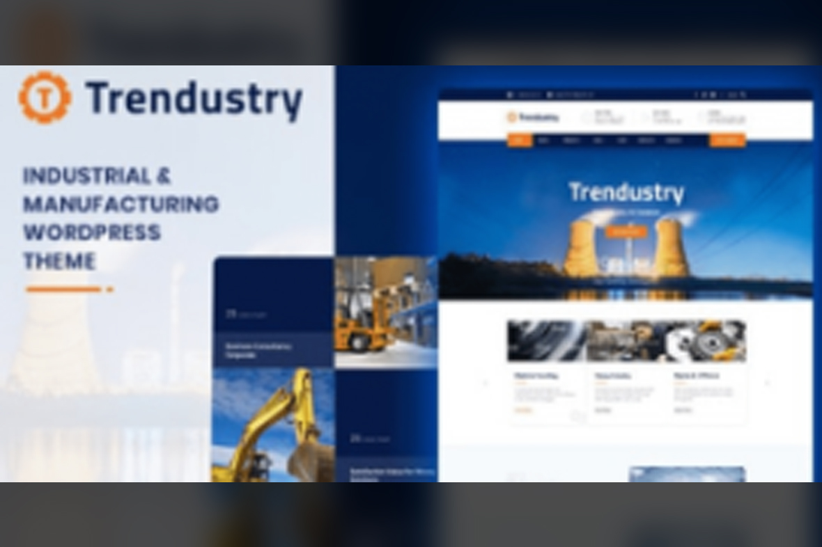 Trendustry – Industrial and Manufacturing WordPress Theme v1.1.5