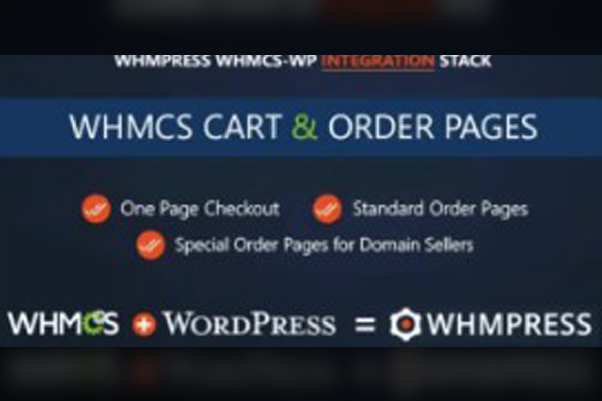 WHMCS Cart and Order Pages – One Page Checkout v4.4
