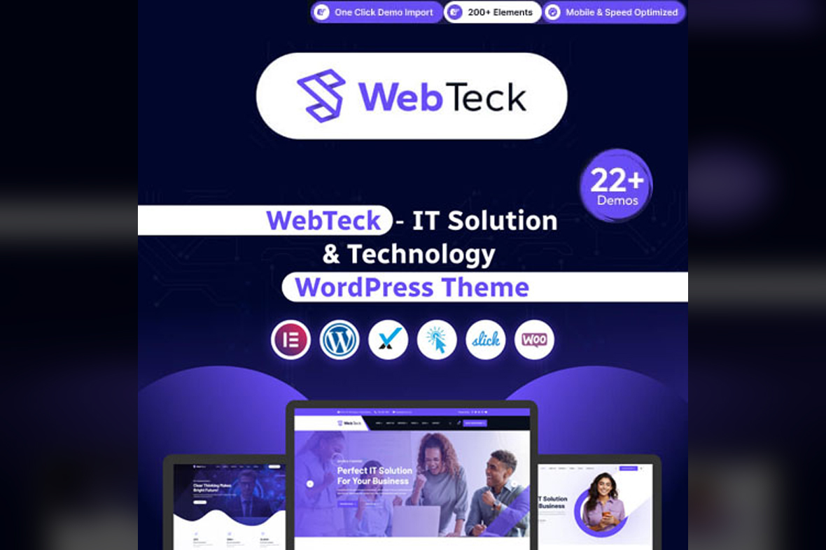 Webteck – IT Solution and AI Technology WordPress Theme v2.0