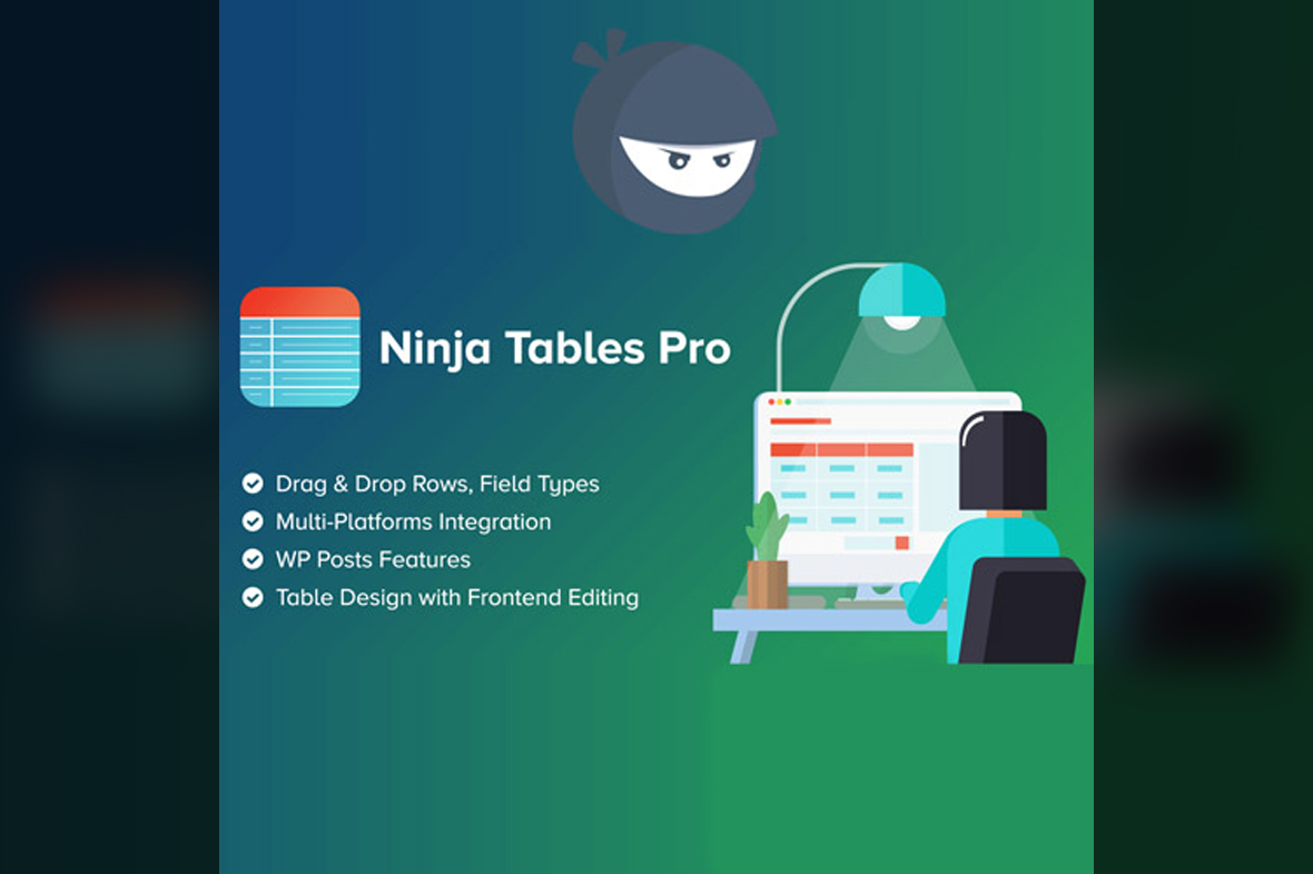 Ninja Tables Pro – The Fastest and Most Diverse WP DataTables Plugin v5.0.18