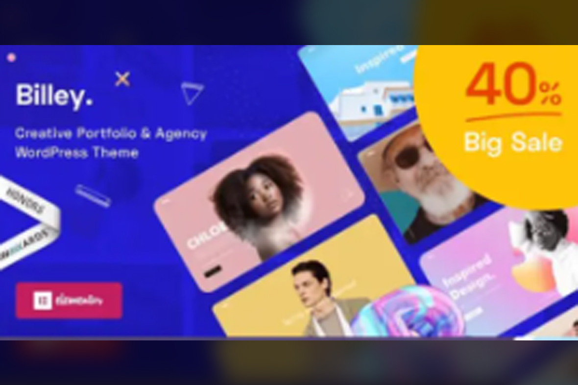 Billey – Creative Portfolio and Agency Theme v2.2.4