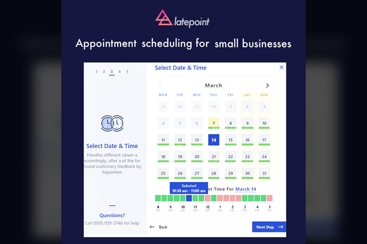LatePoint – Appointment Booking & Reservation plugin for WordPress v5.4.0