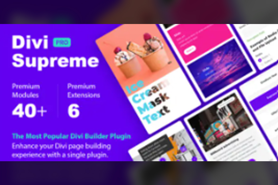 Divi Supreme Custom Divi Modules v4.9.97.29