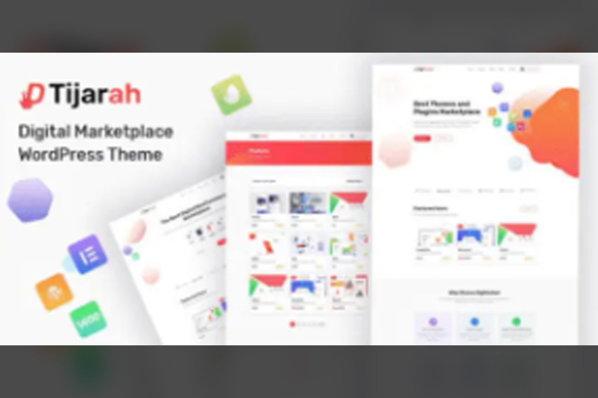 Tijarah Digital Marketplace Theme v1.4.1
