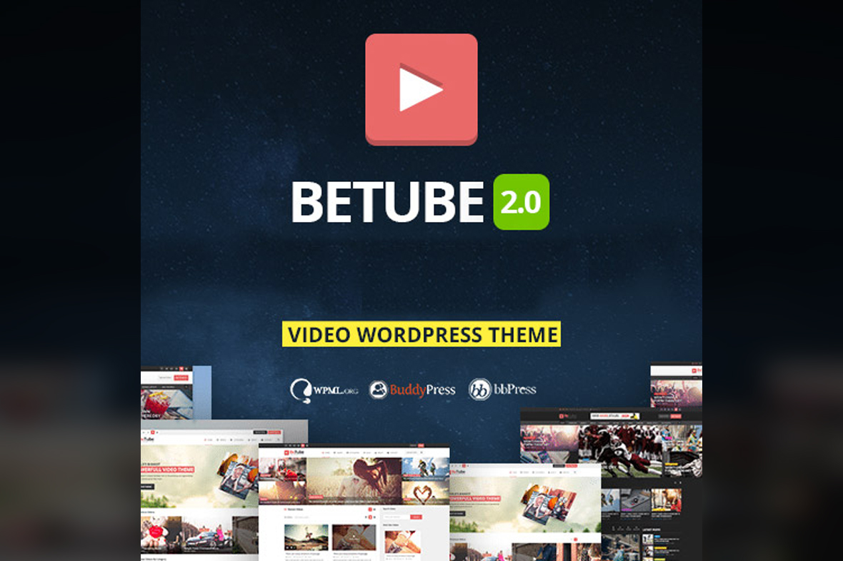 Betube Video WordPress Theme v3.0.16