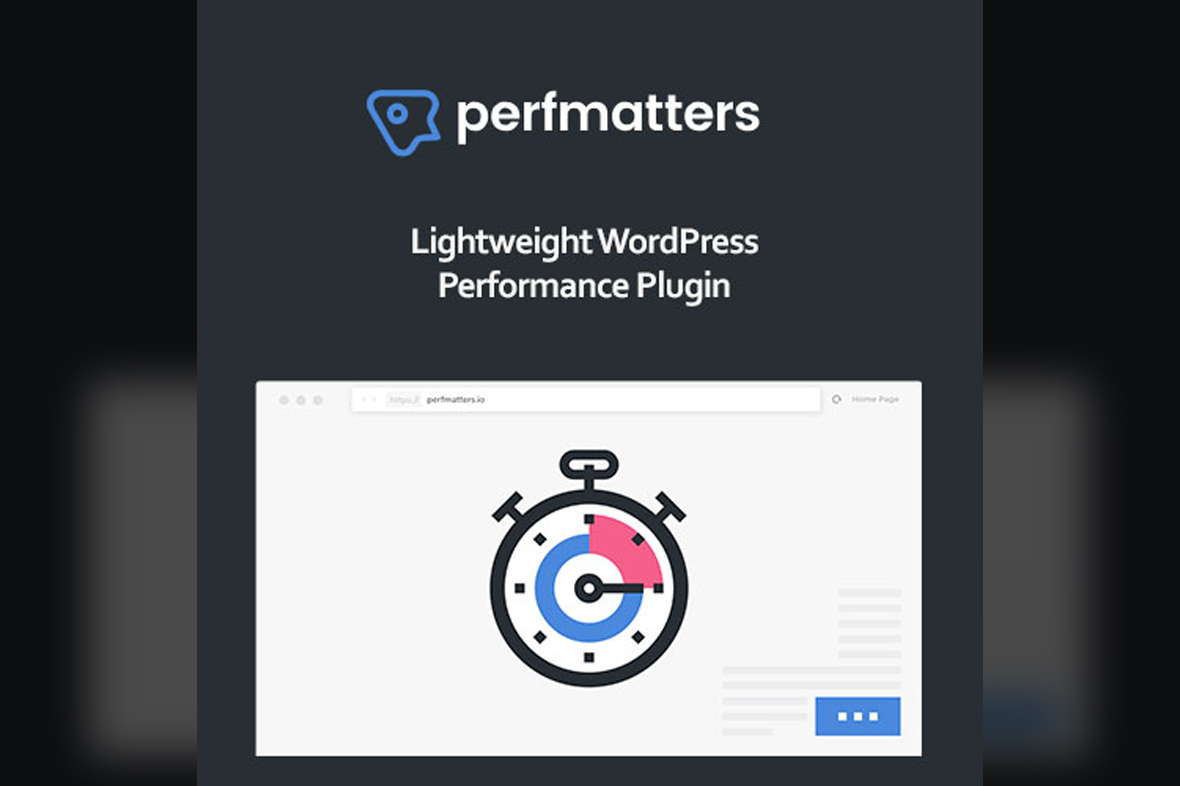 Perfmatters WordPress Plugin v2.6.8