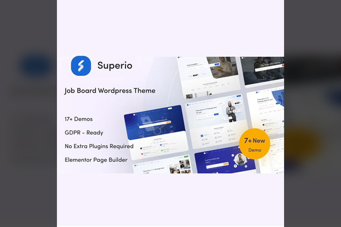 Superio – Job Board WordPress Theme V1.3.27
