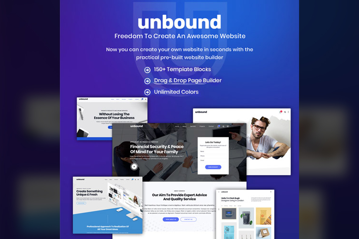 Unbound – Business Agency Multipurpose Theme v2.2.3