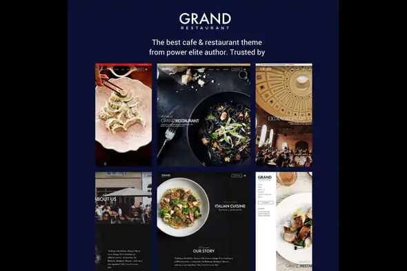 Grand Restaurant Cafe WordPress Theme v7.0.9