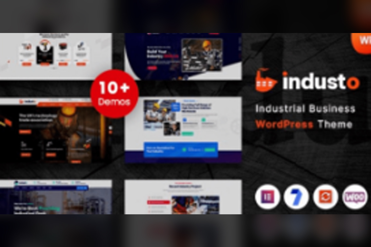 Industo – Factory and Industry WordPress Theme v1.0.5