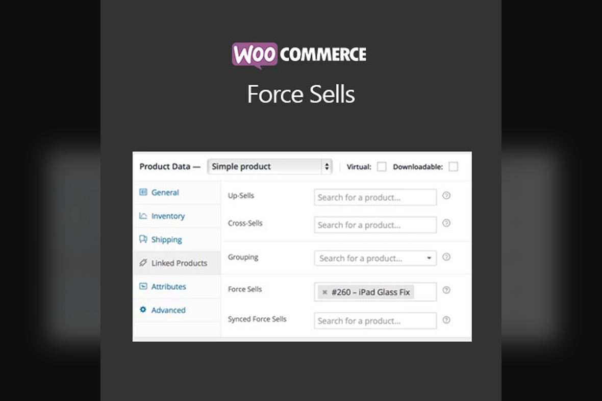 WooCommerce Force Sells v1.5.4