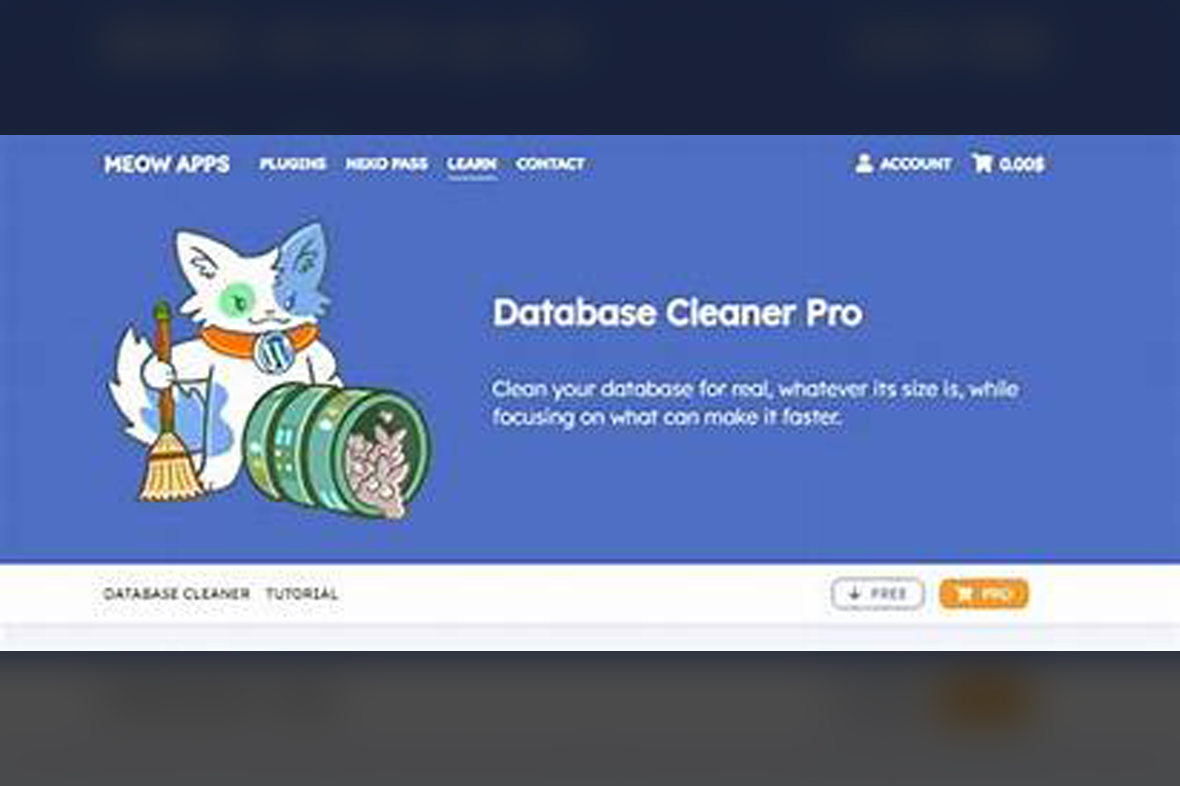 Meow Database Cleaner Pro v1.3.6
