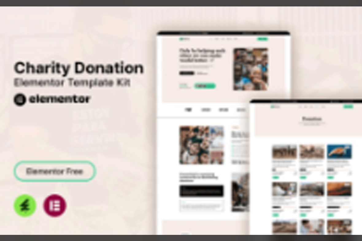 Givvy – Charity Donation Elementor Template Kit April 2, 2025