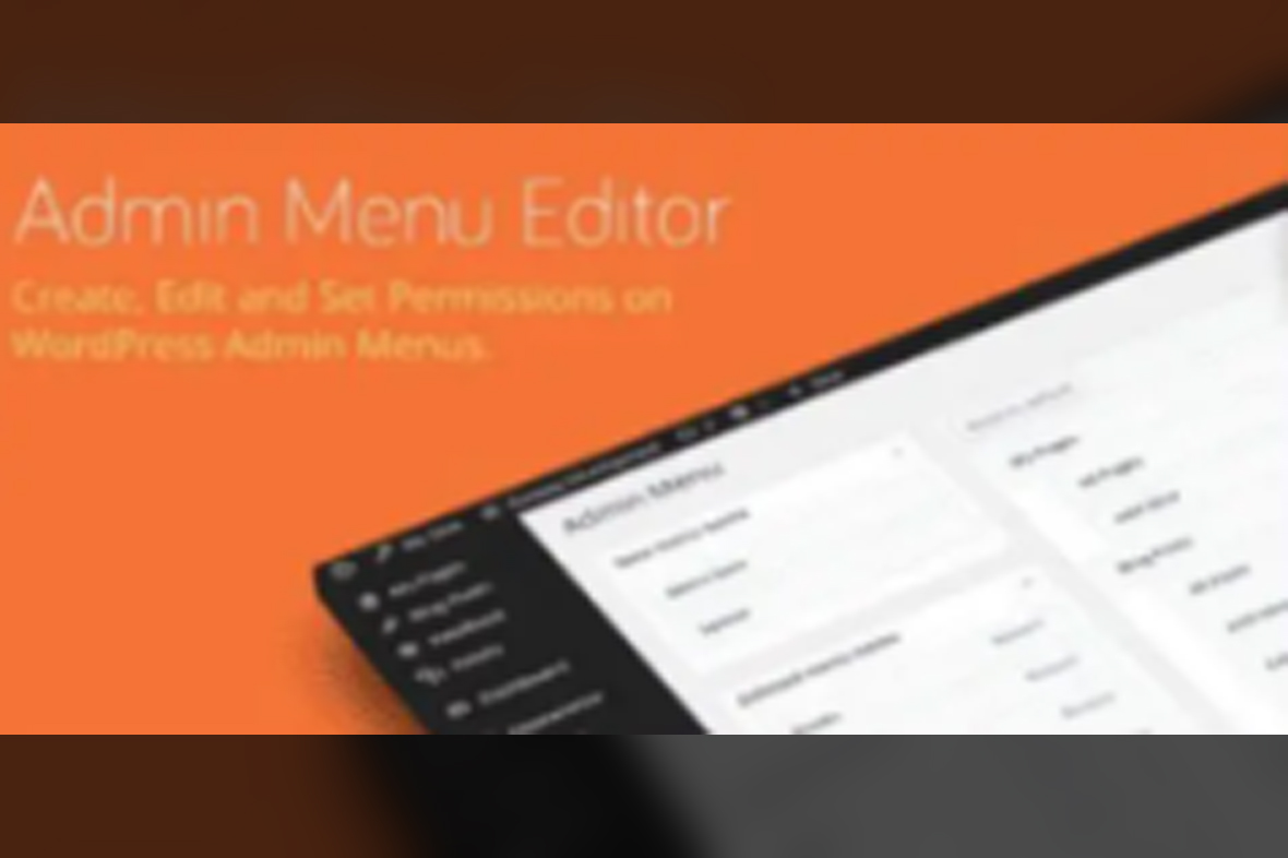 Admin Menu Editor Pro v2.34