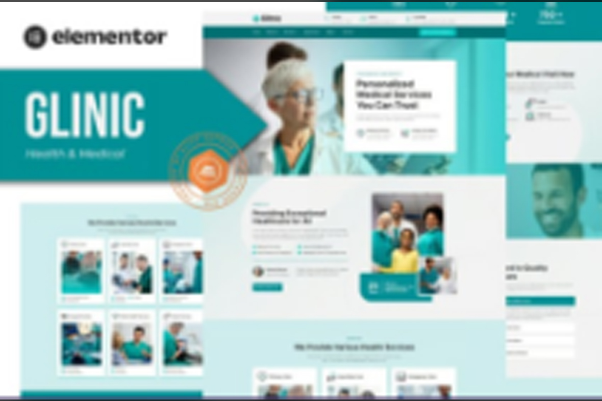 Glinic – Health and Medical Elementor Template Kit July 30, 2025