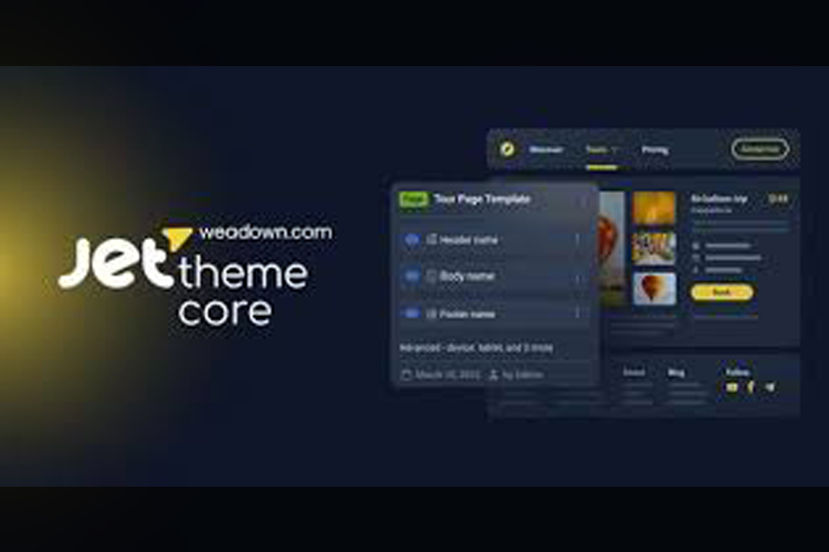 JetThemeCore for Elementor WordPress v2.3.0