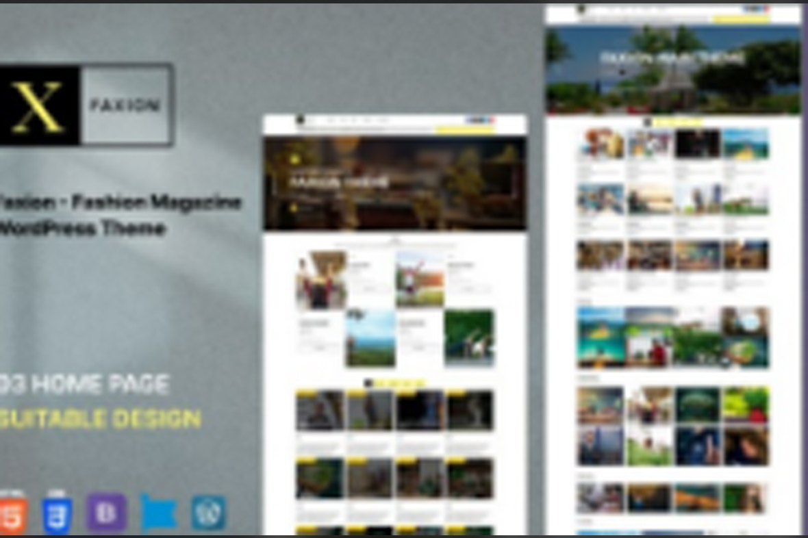 Faxion – Fashion Magazine WordPress Theme v1.0.1