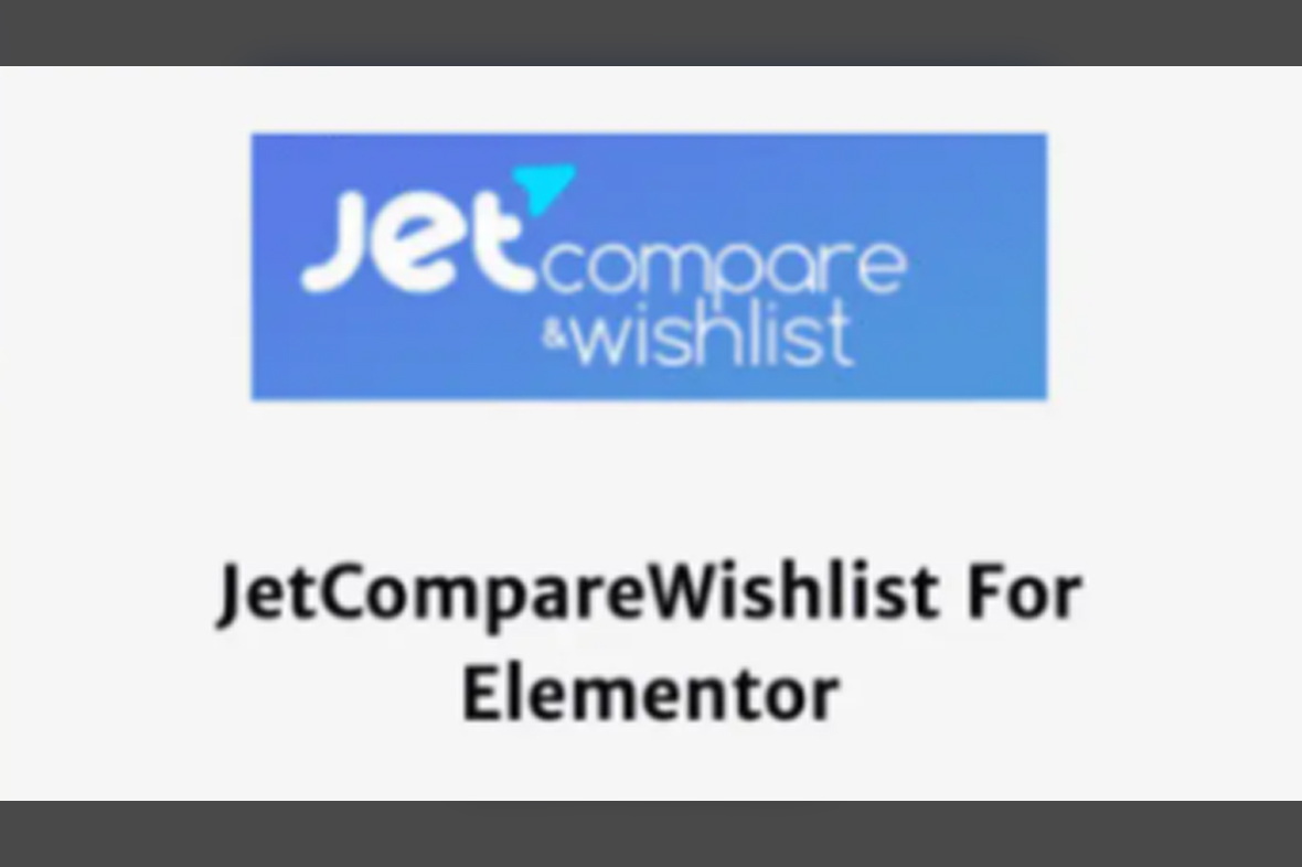 JetCompareWishlist For Elementor v1.5.10