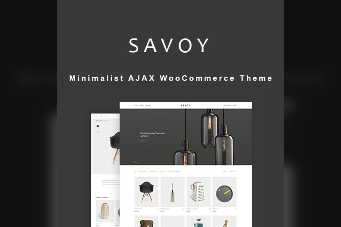 Savoy – Minimalist AJAX WooCommerce Theme v3.1.4