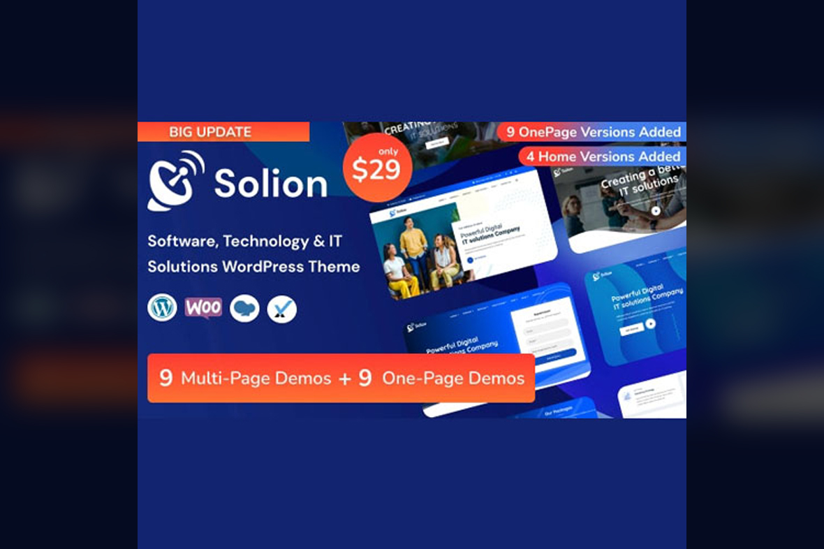 Solion – IT Solutions & Services WordPress v2.4