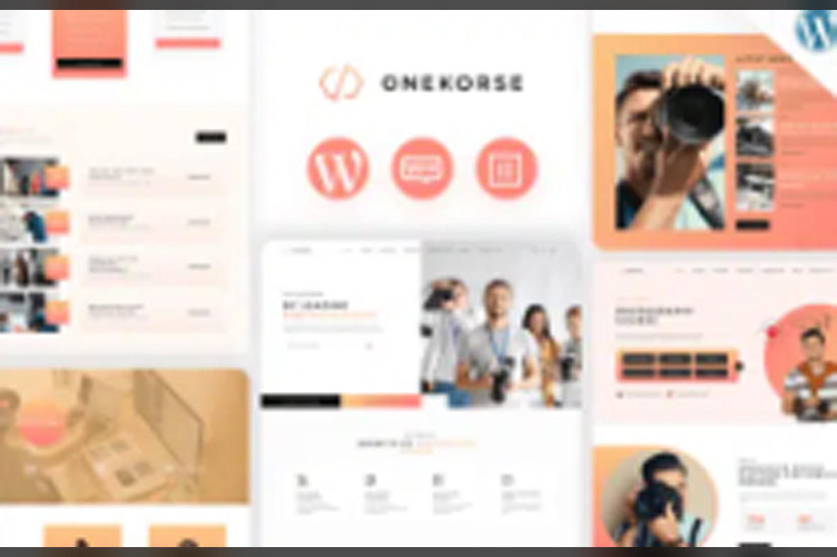 Onekorse – LMS Education Theme v1.0.7