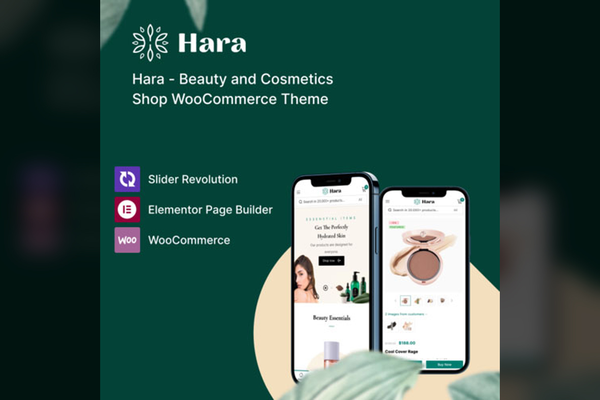 Hara – Beauty and Cosmetics Shop WooCommerce Theme v1.2.22