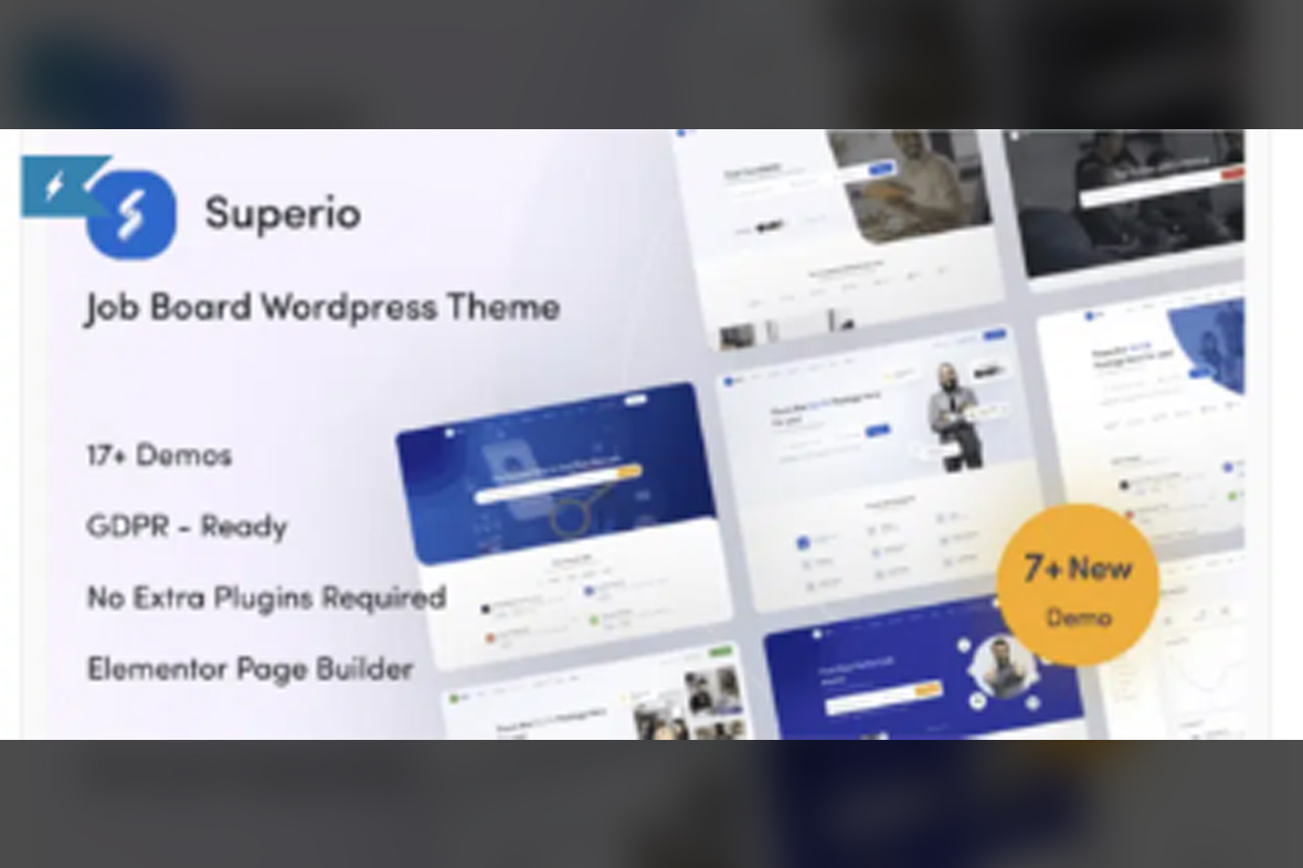 Superio – Job Board WordPress Theme v1.3.26