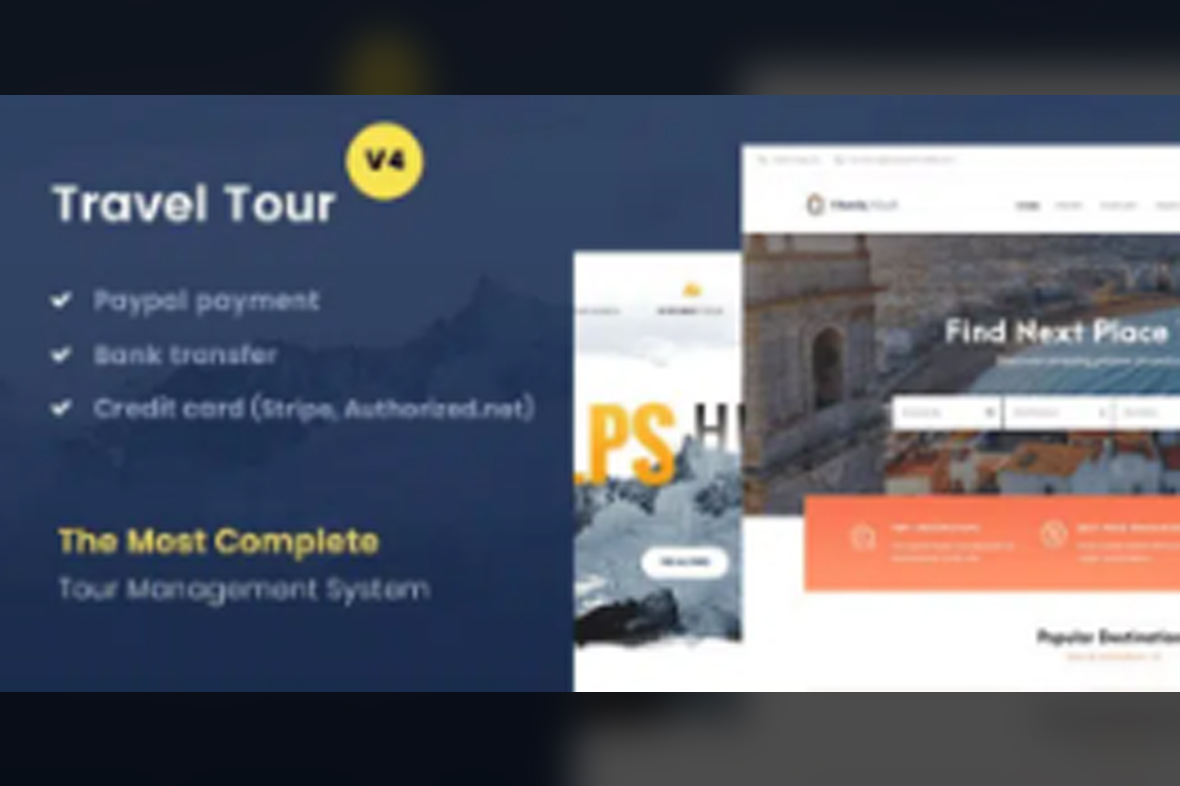 Travel Tour – Tour Booking, Travel Booking WordPress v5.4.5