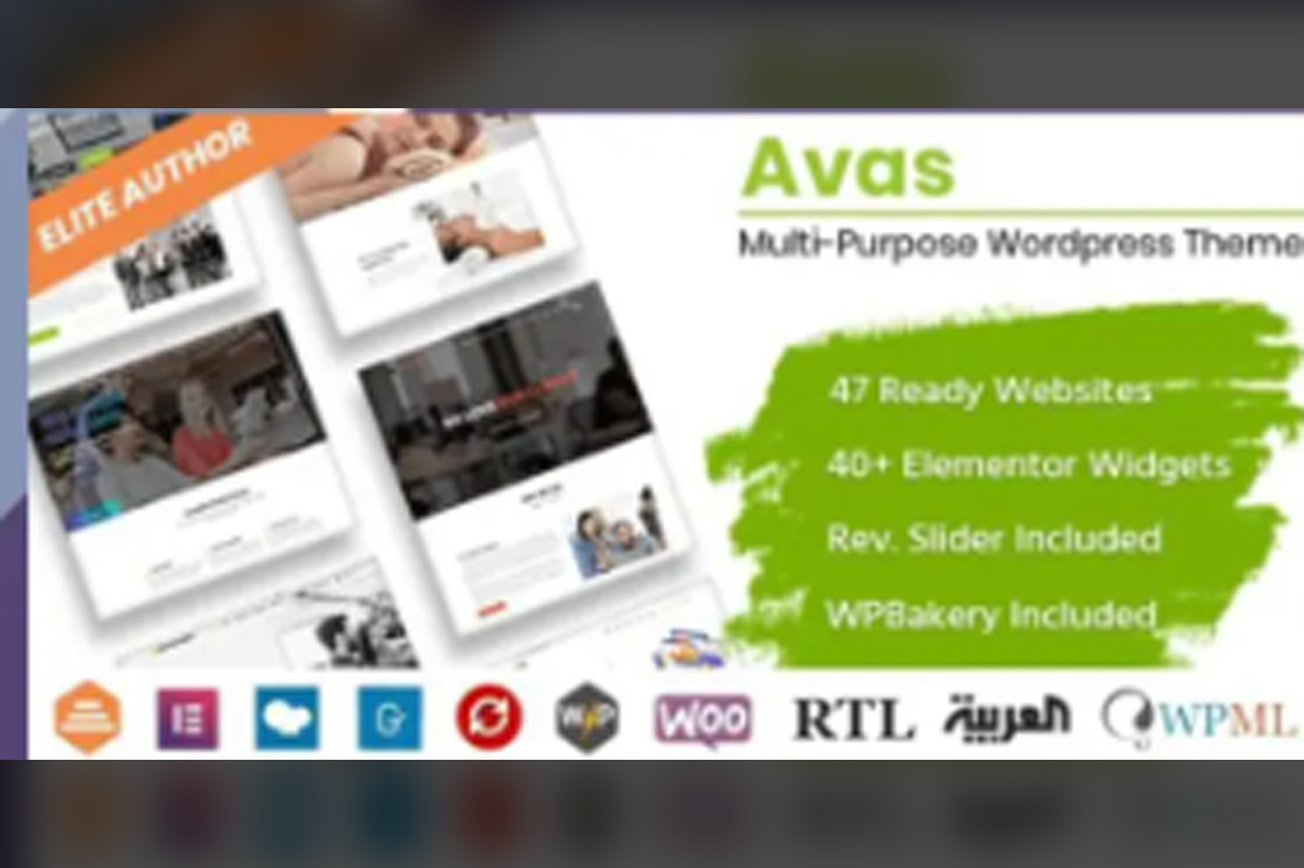 Avas Multi Purpose WordPress Theme v6.8.4.20