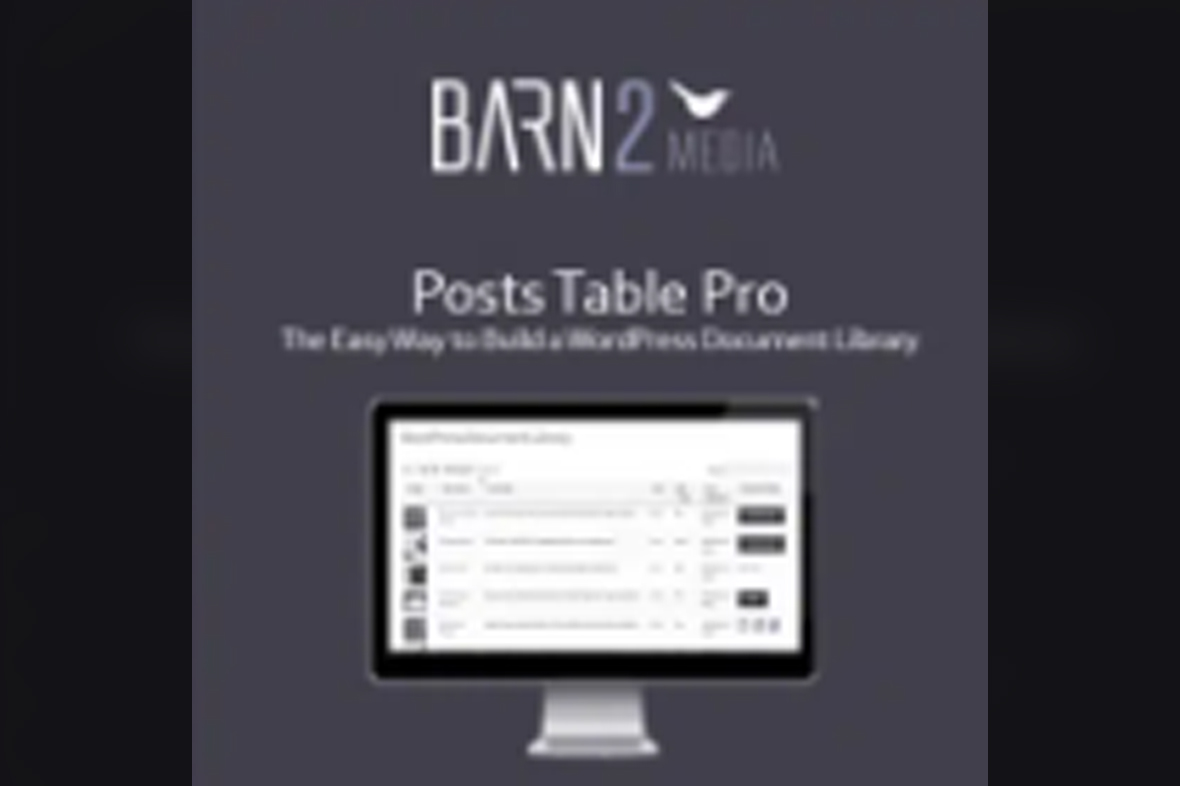 Posts Table Pro v3.3.3