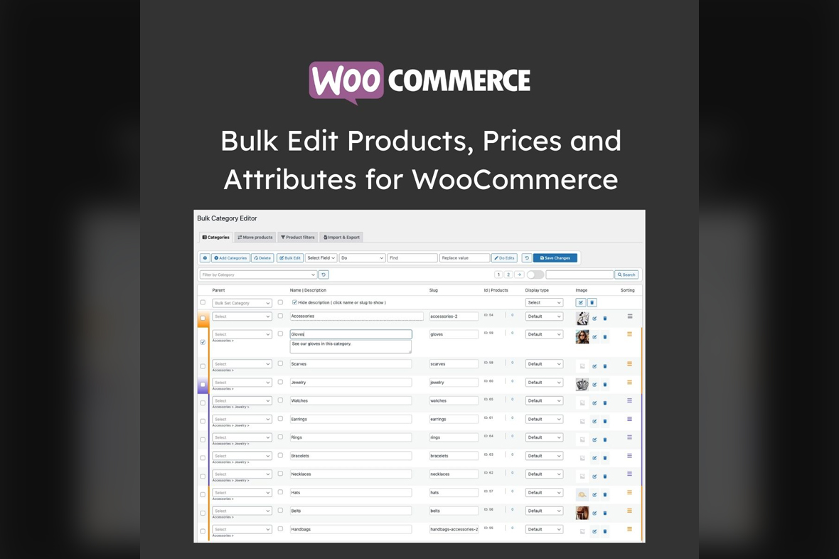 Bulk Edit Products, Prices and Attributes for WooCommerce v2.2.1