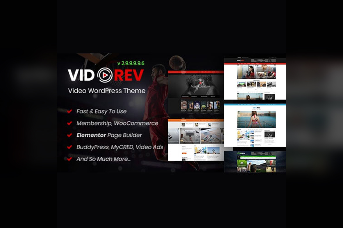 VidoRev – Video WordPress Theme v2.9.9.9.9.9.7