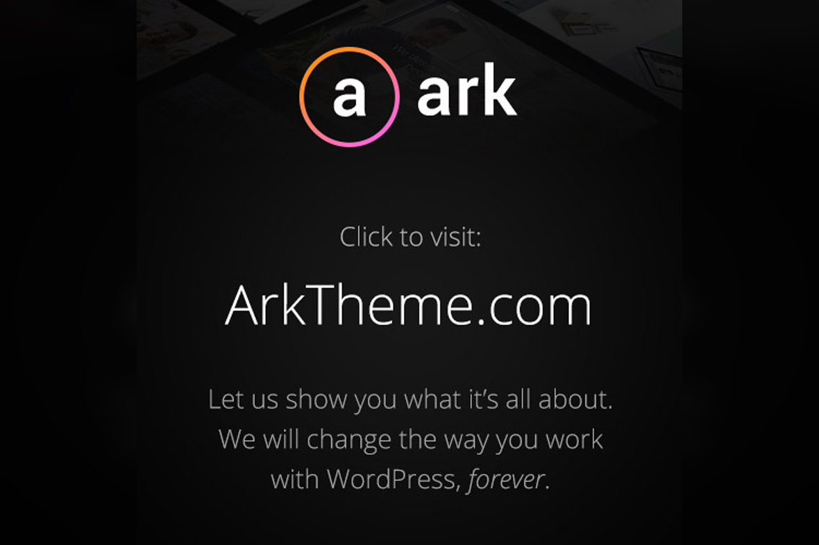 The Ark WordPress Theme made for Freelancers v1.72.0