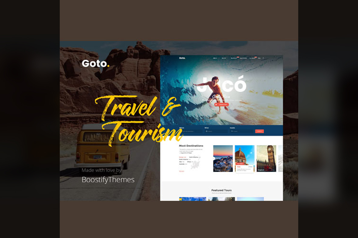 Goto – Tour & Travel WordPress Theme v2.6